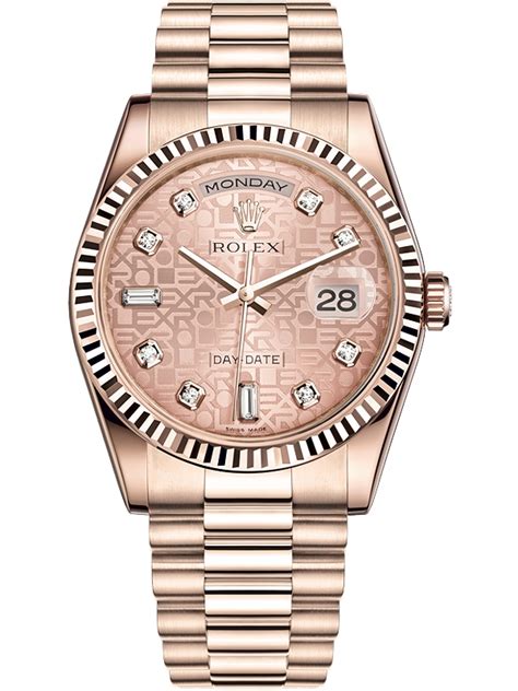 pink day date rolex